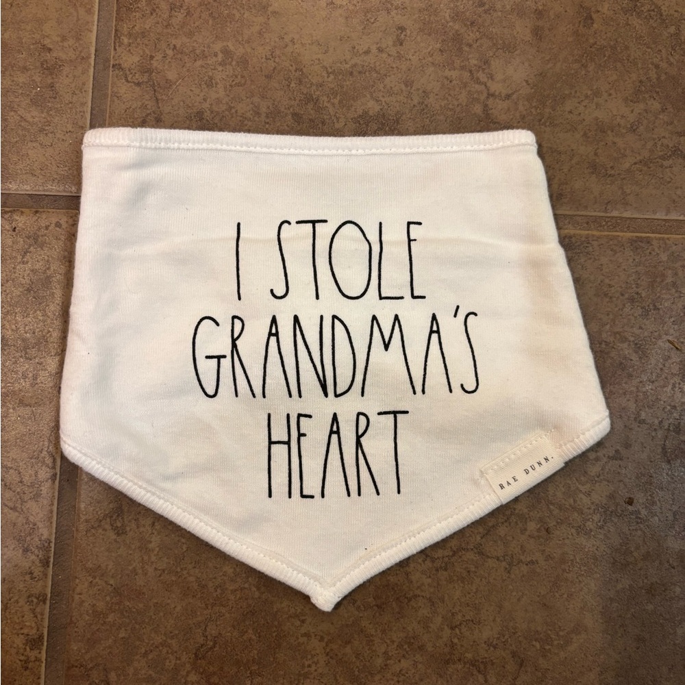 Rae Dunn Baby Bib